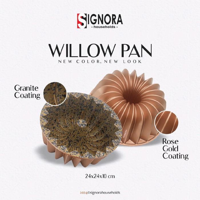PREMIUM Willow Pan Signora Loyang Sultan Loyang Cetakan Kue