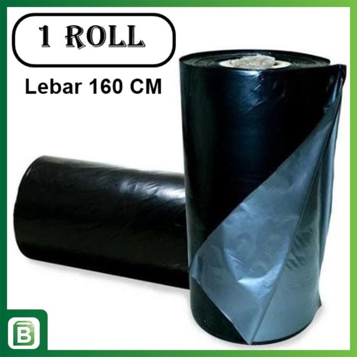 PREMIUM Plastik Mulsa 1 Roll Lebar 160 Cm Tebal 0.08 mm