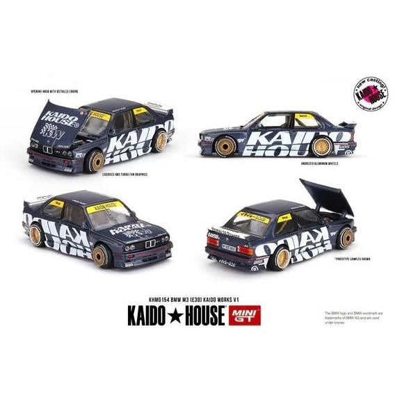 Khmg154 - Bmw M3 (E30) Kaido Works V1 Minigt