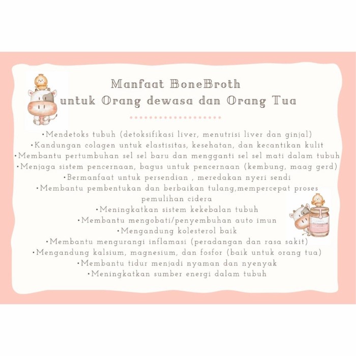 

Promo Terbatas Gabus Fish/ Ikan Kutuk Bone Broth Aman