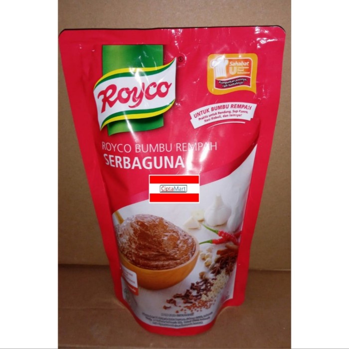 

Promo Terbatas Royco Bumbu Rempah Serbaguna 525 Gr Aman