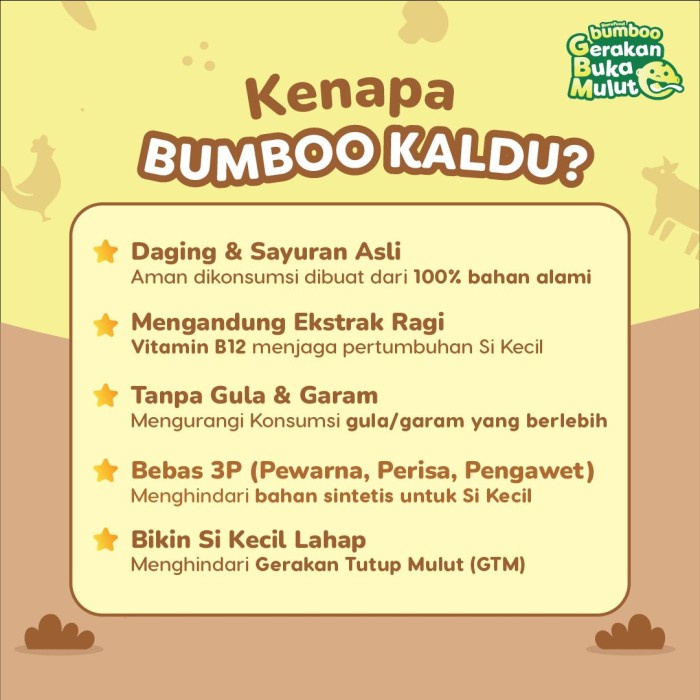 

Sale Terbatas Barefood Bumboo Kaldu Ayam Dan Jamur - 90Gr (Kaldu Mpasi Baby) Aman