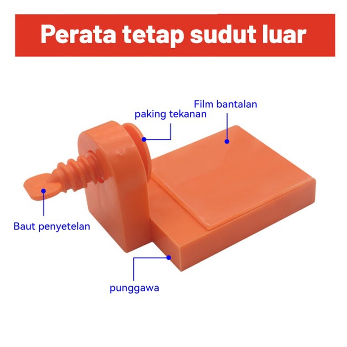 SIKU SUDUT TILE LEVELING/MERATAKAN SUDUT KERAMIK DINDING 20PCS