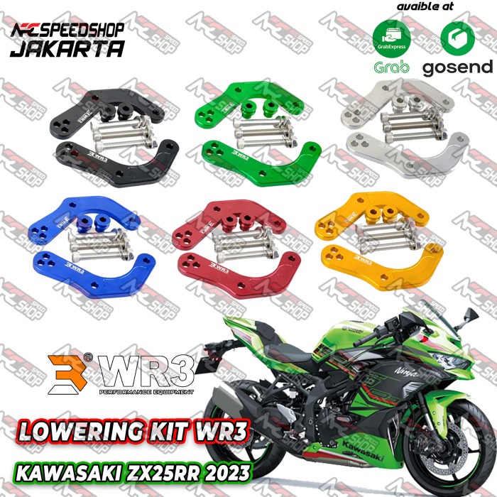 Lowering Kit WR3 Kawasaki ZX25RR ZX 25RR ZX25 RR Lower Ring ZX25 2023