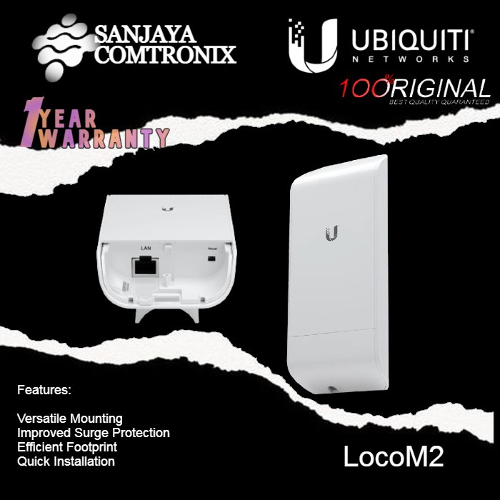 Ubiquiti LocoM2 /Loco M2 NanoStation LocoM Outdoor airMAX CPE
