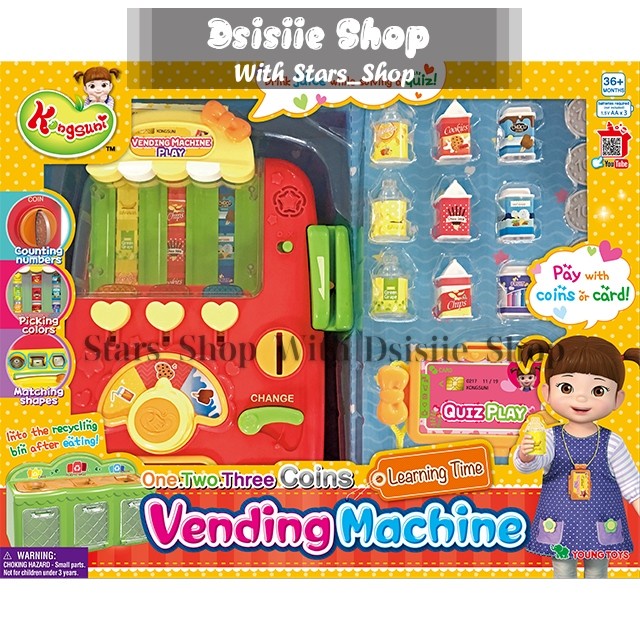 Kongsuni Vending Machine New Original Korea / Mainan Kongsuni New Ori
