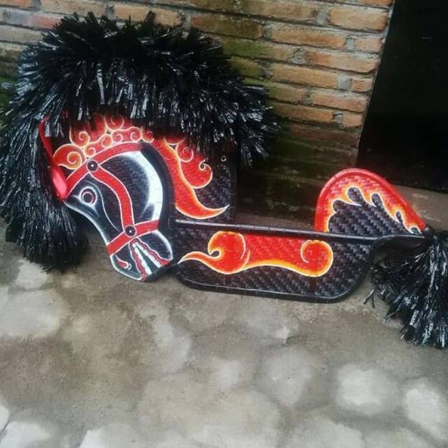 Kuda lumping Asli untuk Main SMP jaranan pentas jatilan kepang plastik
