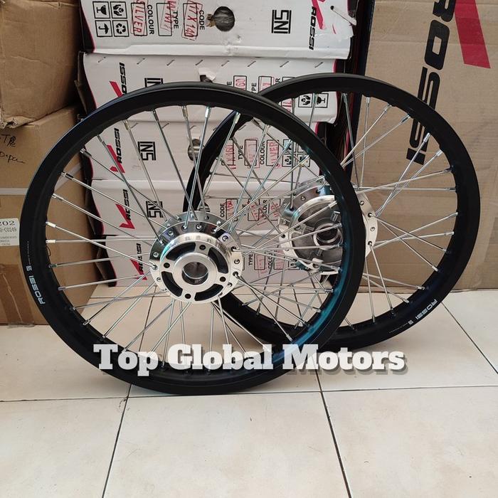 VELG SUPRAX125 KHARISMA REVO BLADE RING 17 SEPASANG - VELG ROSSI KHARISMA REVO BLADE SUPRAX125