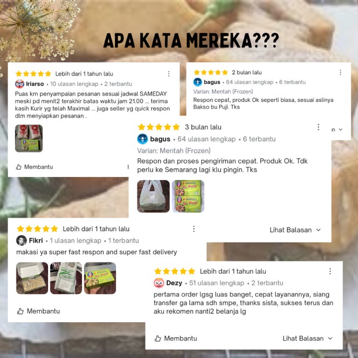 

Min 2 Box Tahu Bakso Bu Pudji Khas Ungaran Semarang Sejakarta