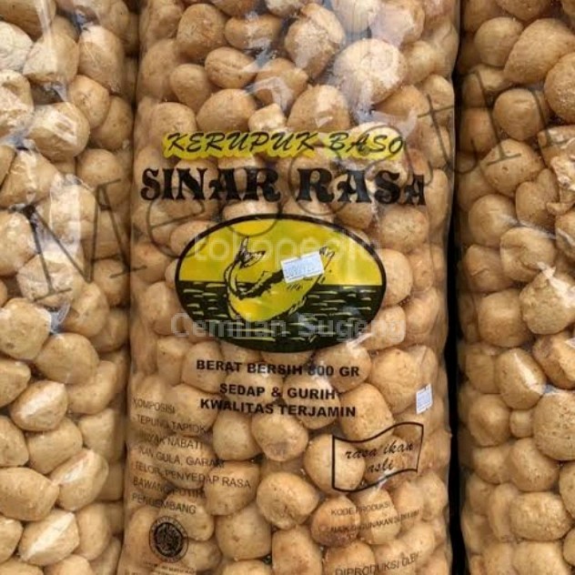 

KERUPUK BASO SINAR RASA 1 BAL 800 GRAM