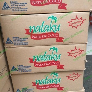 

Nataku Kara Nata De Coco 1 kg Dadu Lebih Kecil Perdus 6 pcs