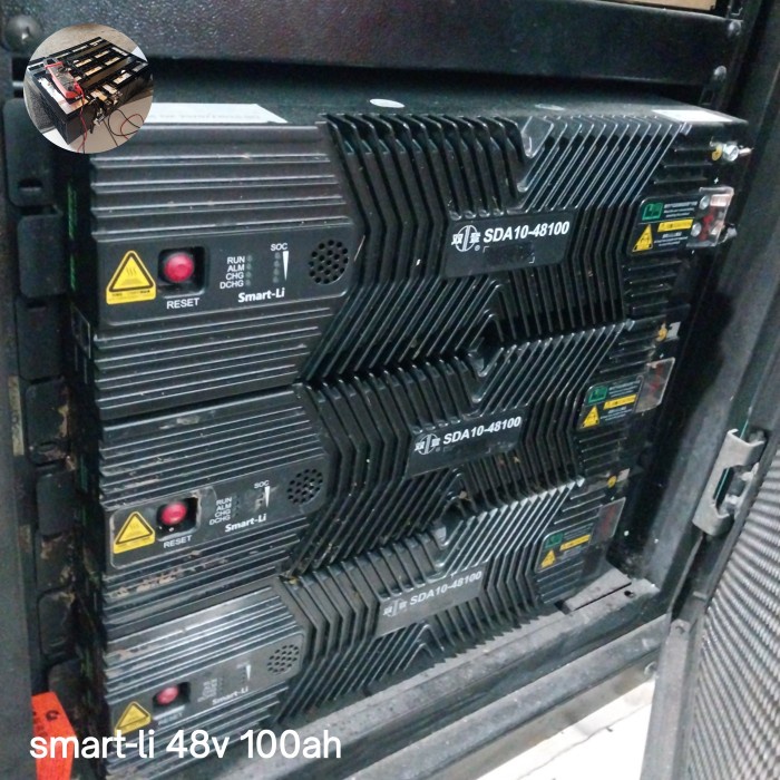 Baterai lithium lifepo4 48v 100ah merk shoto second