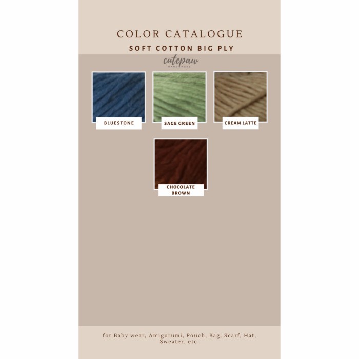 MNTB" [BIG PLY] BLACK - BENANG SOFT COTTON BIG PLY