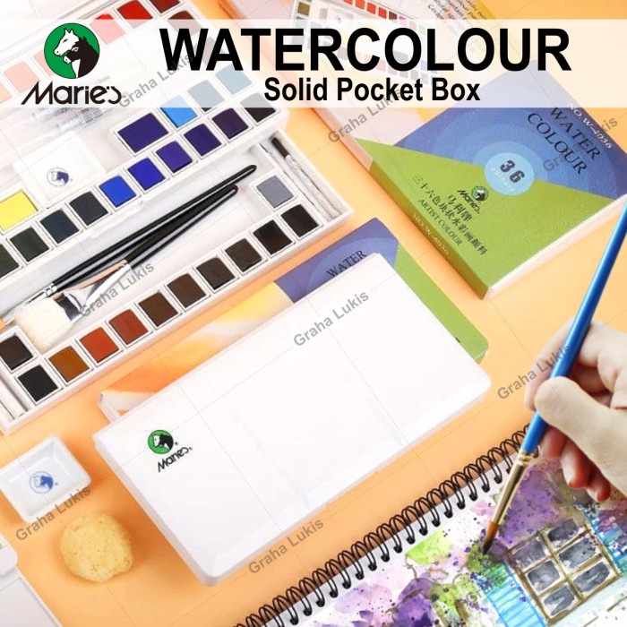 

TERLARIS Maries Watercolor 24 Pocket Box