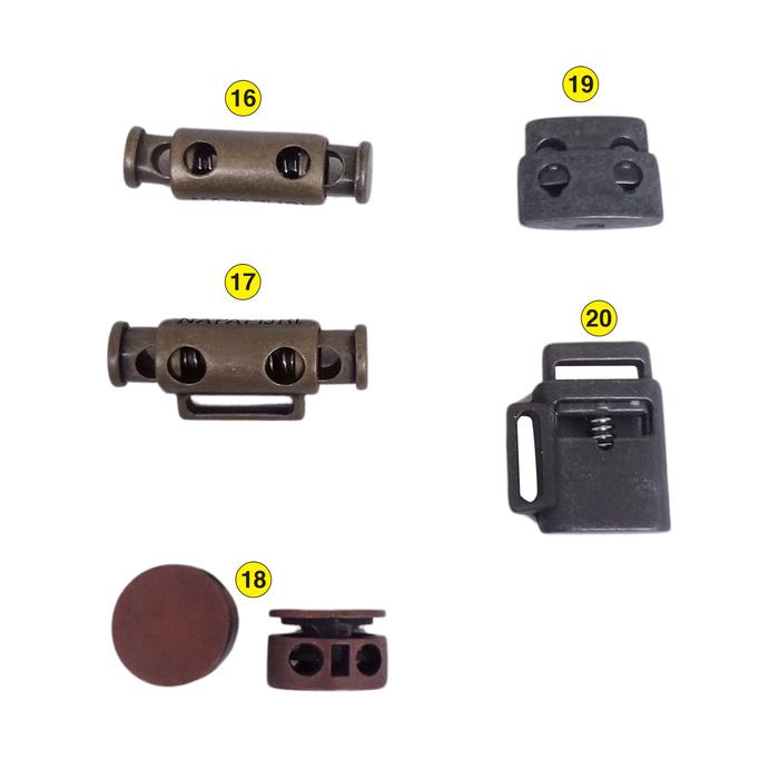 LOCK STOPER STOPPER BESI PENGUNCI TALI JAKET SEPATU CELANA