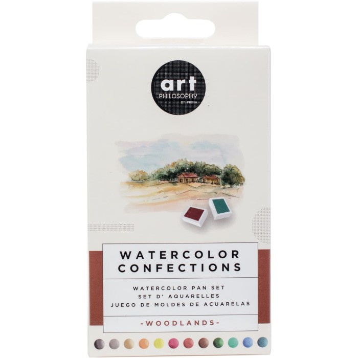 

TERLARIS Prima Marketing Watercolor Confections (Woodlands) - 12 Colors