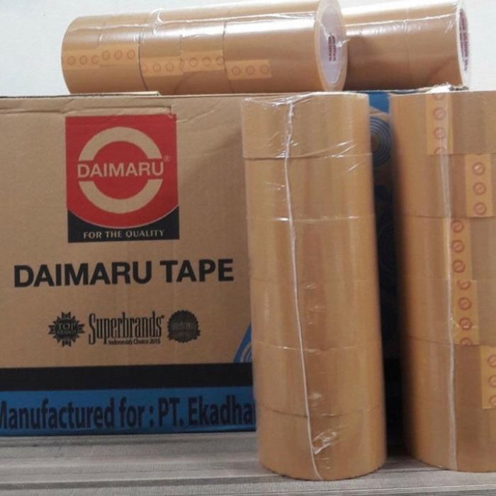 

Viral Lakban Daimaru 90 Yard X 48Mm Murah Grosir Ecer Cod