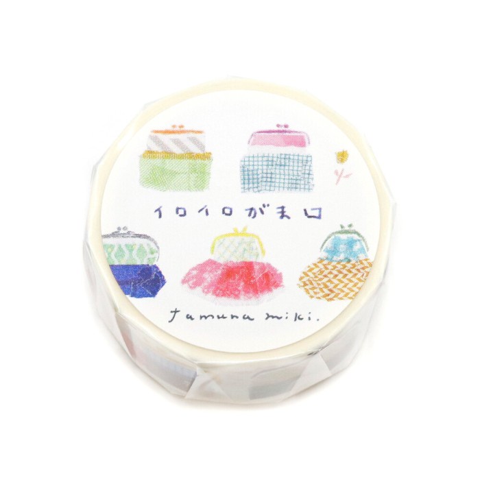 

Produk Viral Miki Tamura Washi Tape - Iroilo Gamaguchi Packing Aman