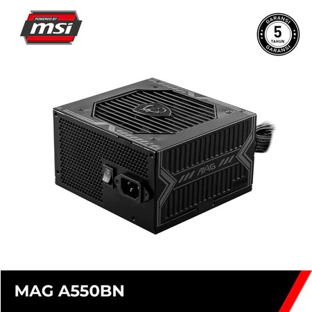 MSI MAG A550BN - 550W 80+ Bronze