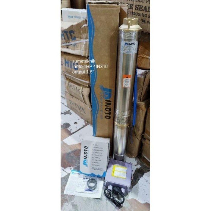 SUBMERSIBLE INOTO 4IN310 1HP POMPA CELUP 4INCH 1HP INOTO 4IN 310
