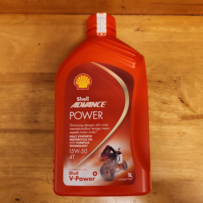 READY Oli Motor Shell Advance 4T Power 15W-50 Next Generation Advance Ultra