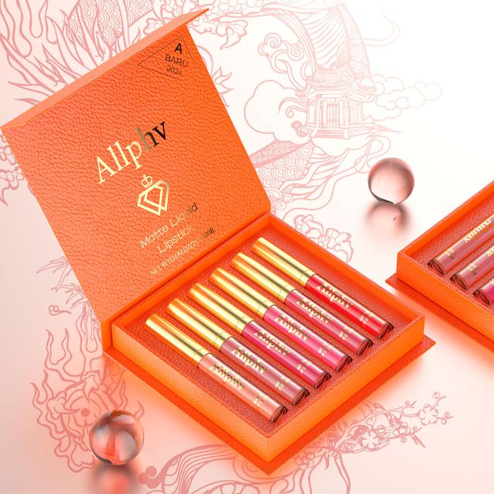 BpomAllphv Lipstik Matte 12 Warna Set A Dan Set B Waterproof Lip Gloss Velvet Matte Lipstik Paket