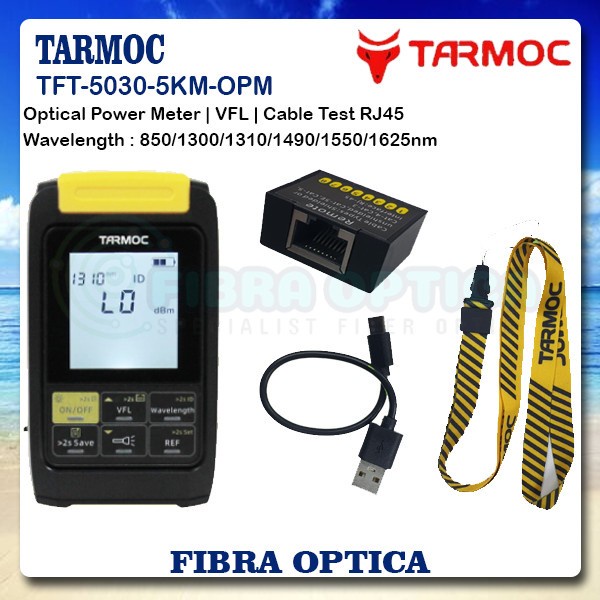 Tarmoc Optical Power Meter TFT-5026-OLED-OPM TFT-5026-11M-OPM TFT-5030-OPM TFT-3208C-OPM OPM G10