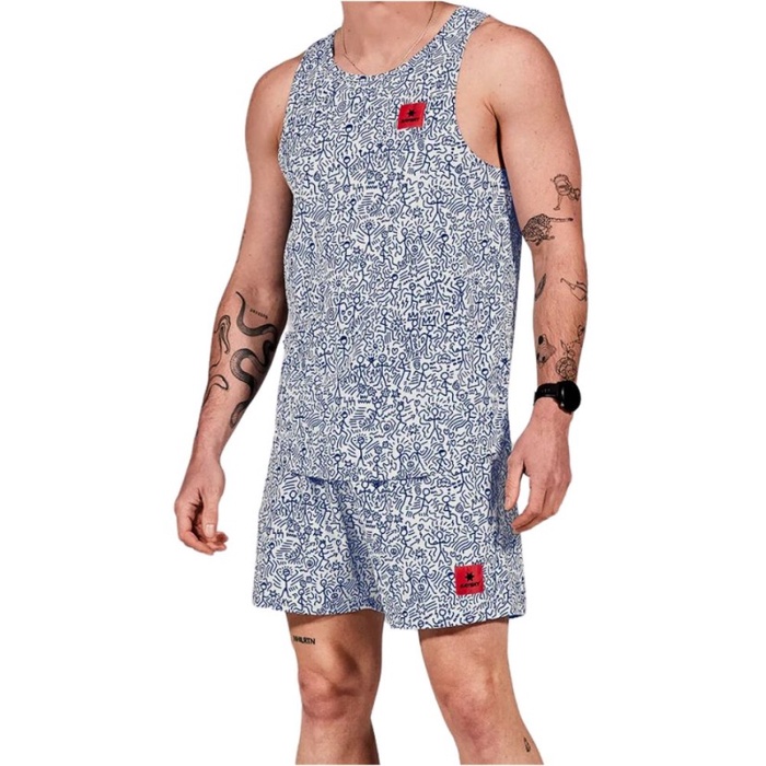 Terlaris Saysky - Cc Combat Singlet Kaos Lari Pria