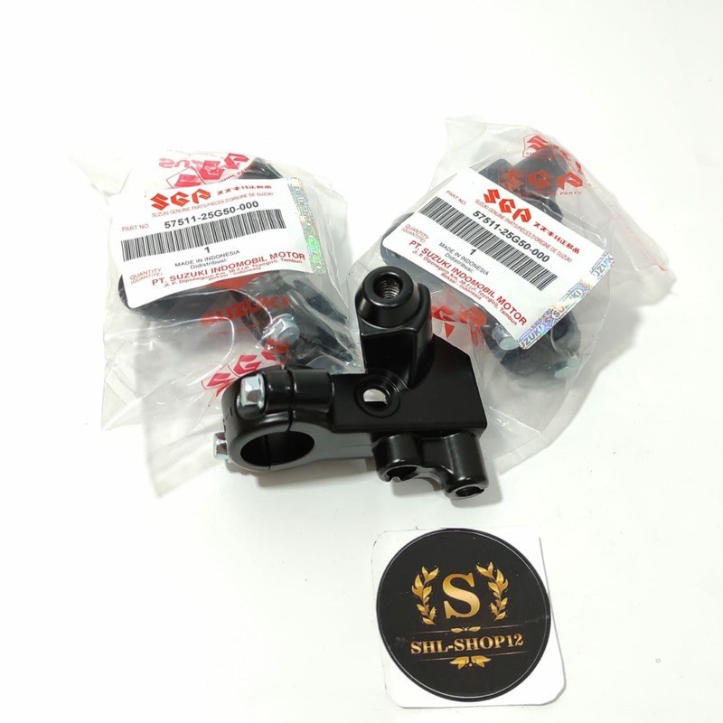 Dudukan Spion Kiri Drat 14 Drat 12 Suzuki Satria Fu150 Dudukan Spion Kiri Drat 14 Drat 12 Suzuki