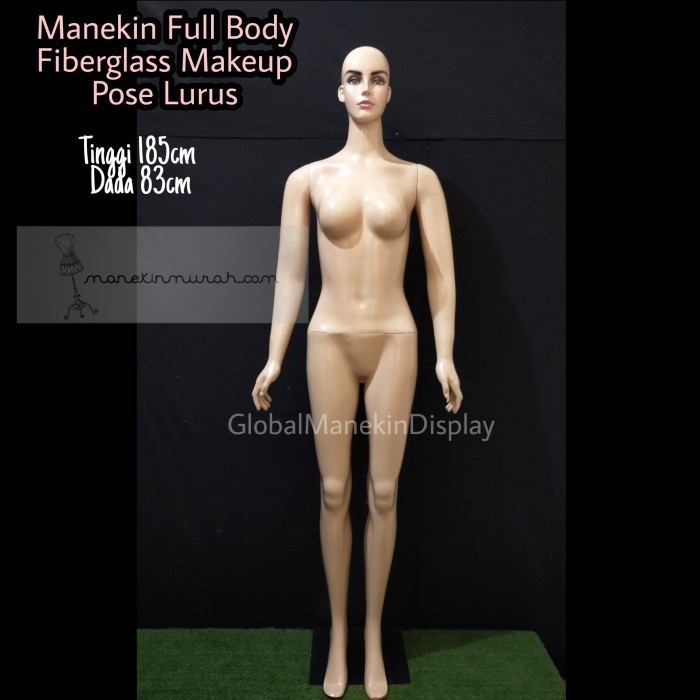 BISA E-FAKTUR Manekin Patung Full Body Makeup Wanita Dewasa (Khusus Luar Kota)