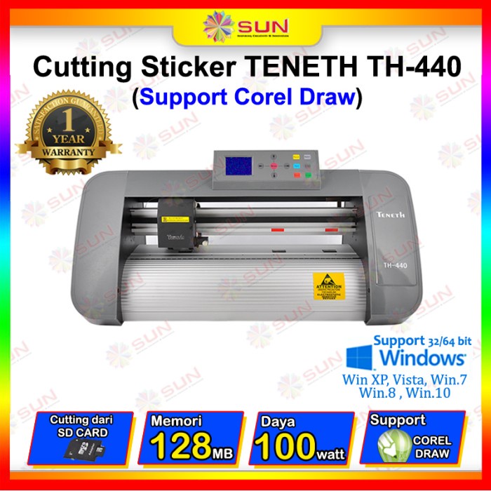 

TERLARIS! Mesin Cutting Sticker TENETH TH 440