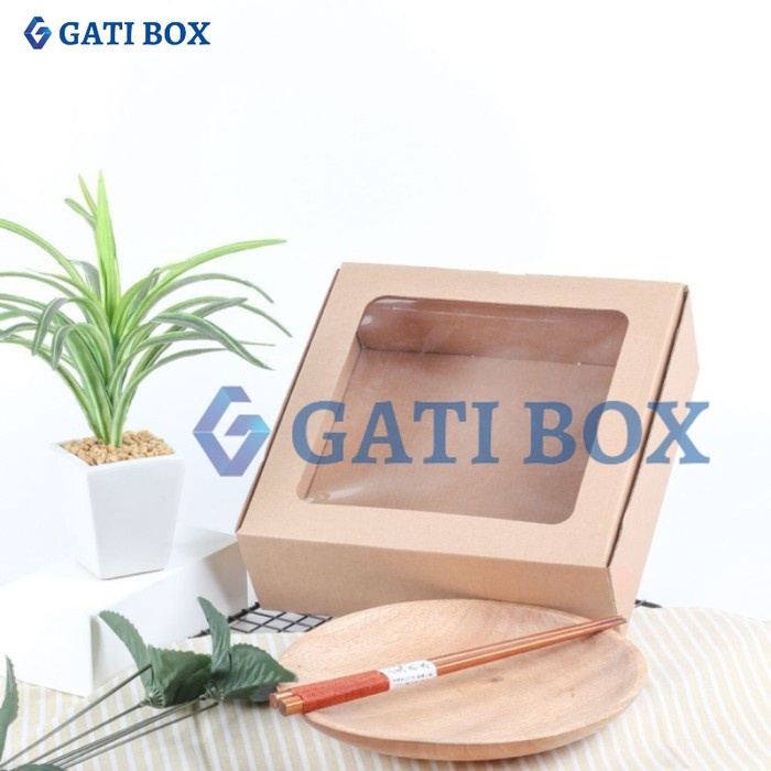 (Expert) kotak kue box cake dus lapis legit lebaran idul fitri dus 22x22x7