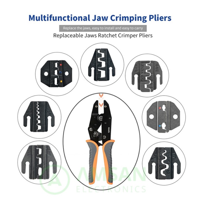 IWISS Jaw IWS HS LX Series Mata Tang Crimping
