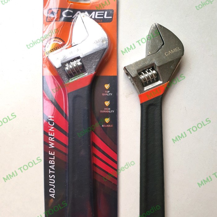 Kunci Inggris CAMEL 12" Adjustable Wrench CAMEL- Kunci Bago CAMEL 12"
