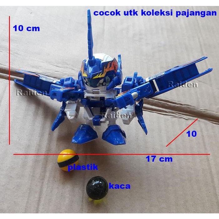 b-daman cobalt saber fire ss84 mainan robot kelereng kw bdaman