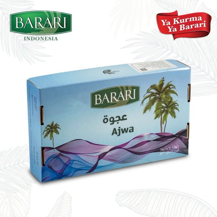 

Kurma Ajwa Barari 1Kg Premium Alami ( Kurma Nabi )