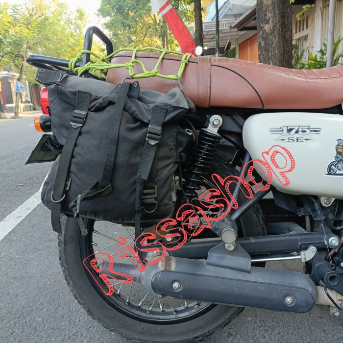 Sidebag Tas Motor Kawasaki W175 Keren