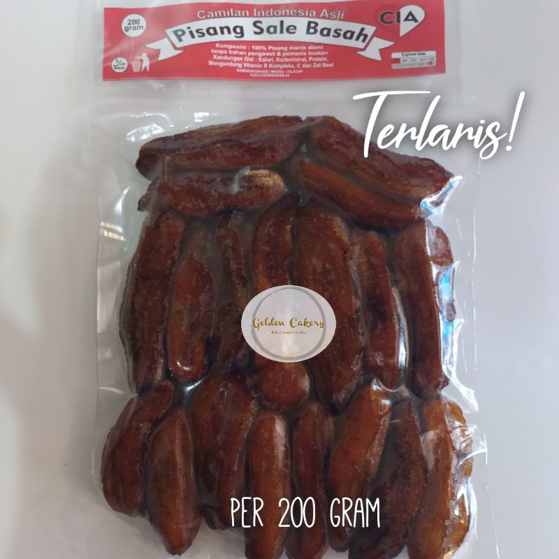 

A Cemilan Pisang Sale Asap Basah - 1 Pack 200 Gr