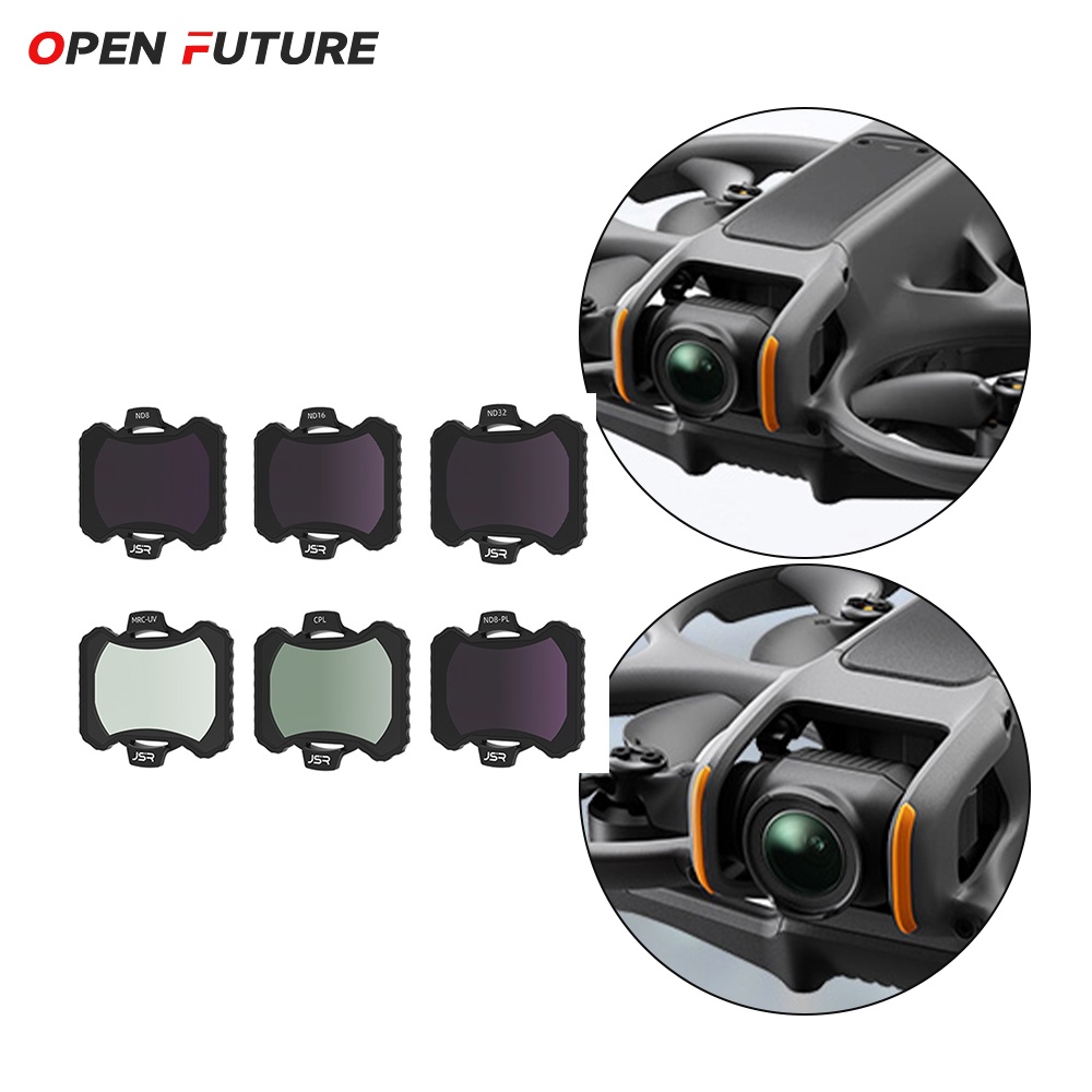 Lens Filter For DJI O4 Air Unit Pro/Avata2 Lens Protective Filter Set UV/CPL/ND8/ND16/ND32/ND64 For 