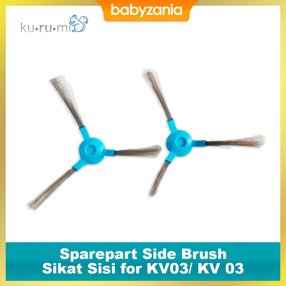 terbaik- Kurumi Sparepart Side Brush Sikat Sisi for KV03/ KV 03