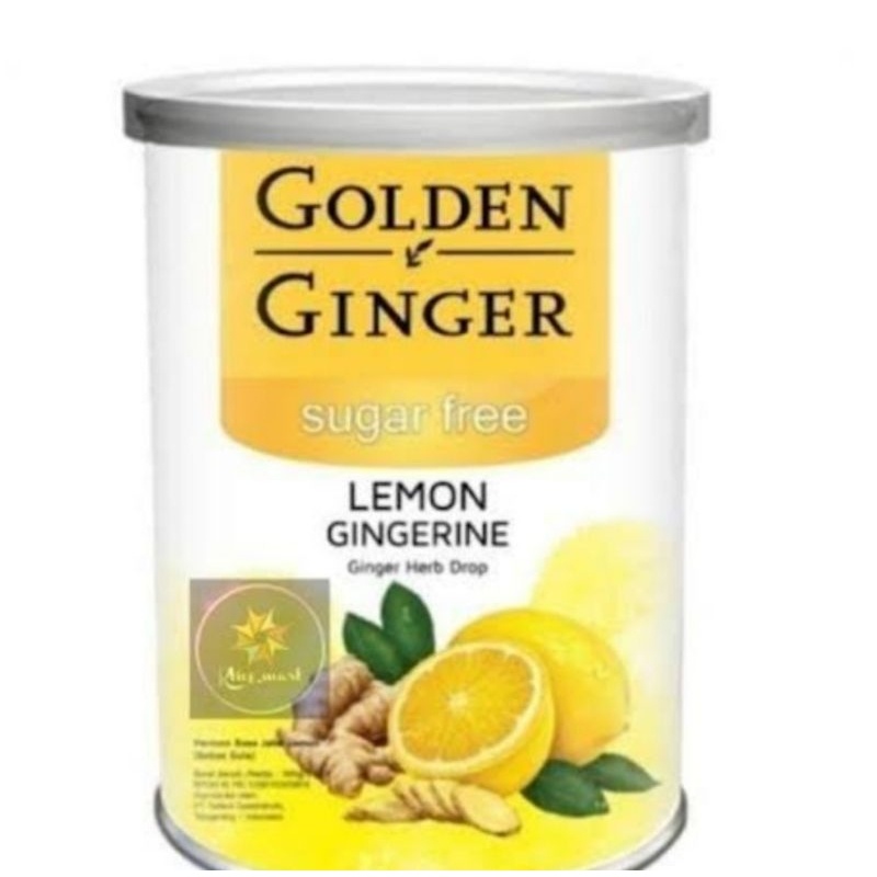 

A Permen Golden Ginger Kaleng Jahe Herbal 150Gr