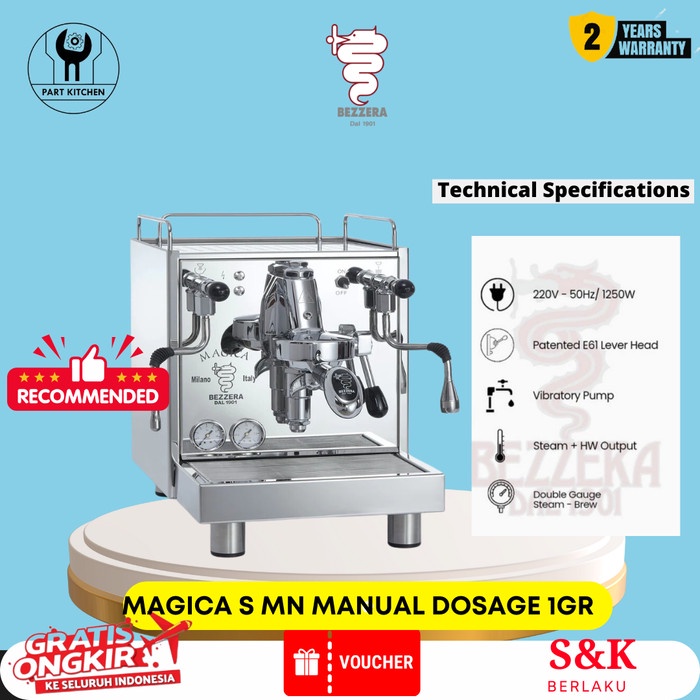 COFFEE MACHINE BEZZERA BZ10 Mesin Kopi Bezzera BZ10 1 Group