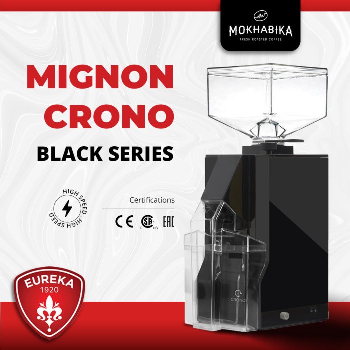 Eureka Mignon Chrono Coffee Grinder