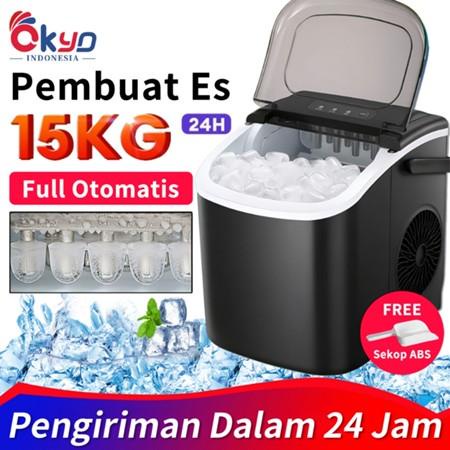 Okyo Indonesia Mesin es batu kristal / Mesin pembuat es batu Sekali setiap 6-10 menit Pembuat es