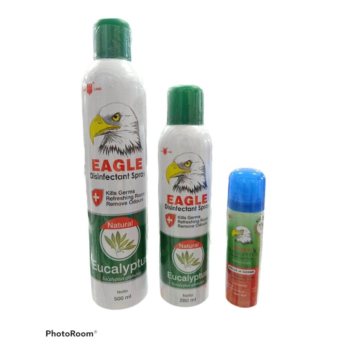 Eagle Disinfektan Spray Eucalyptus Caplang