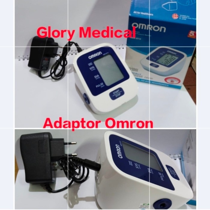 Omron Adaptor untuk jenis tensimeter digital omron 6v Omron Hem 8712,7211,7130,7156 Omron adaptor