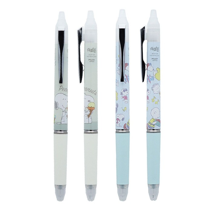 

New....!!! Pilot Frixion Knock Zone Mofusand Snoopy Moomin Gel Ink Erasable Pen 0.5Mm Tinta Bisa