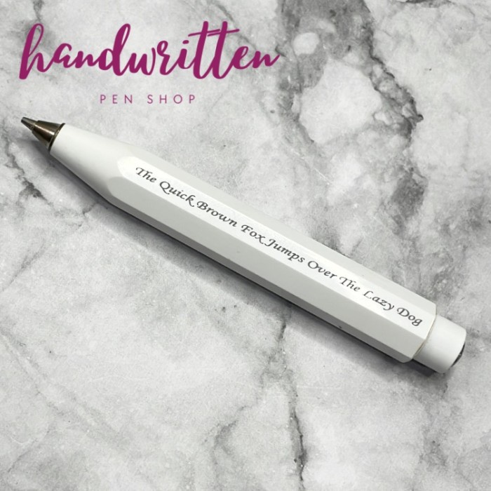 

Pen Add-On Custom Text Laser Engraving For Fountain Pen / Ballpoint / Pencil Grafir