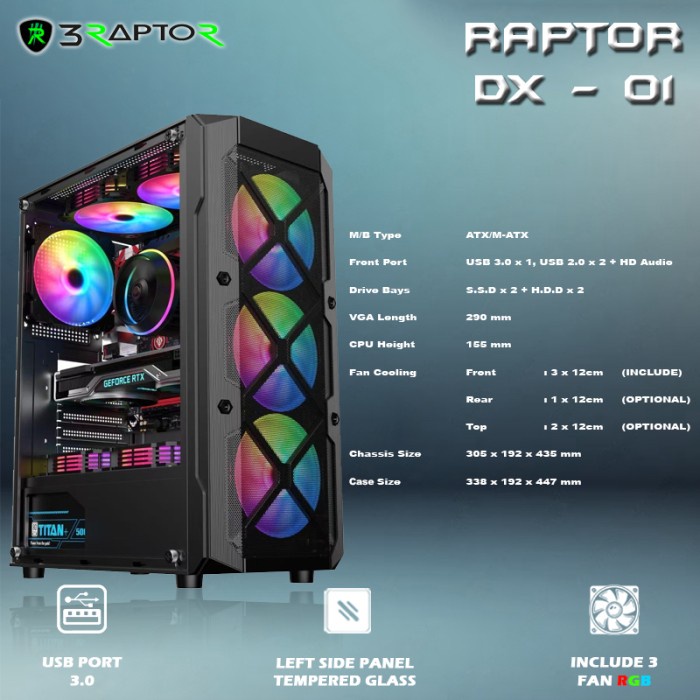 Komputer Rakitan Intel i5 11400F + VGA AMD NVIDIA Rakitan i5 Gen 11 Komputer Design Gaming - RTX