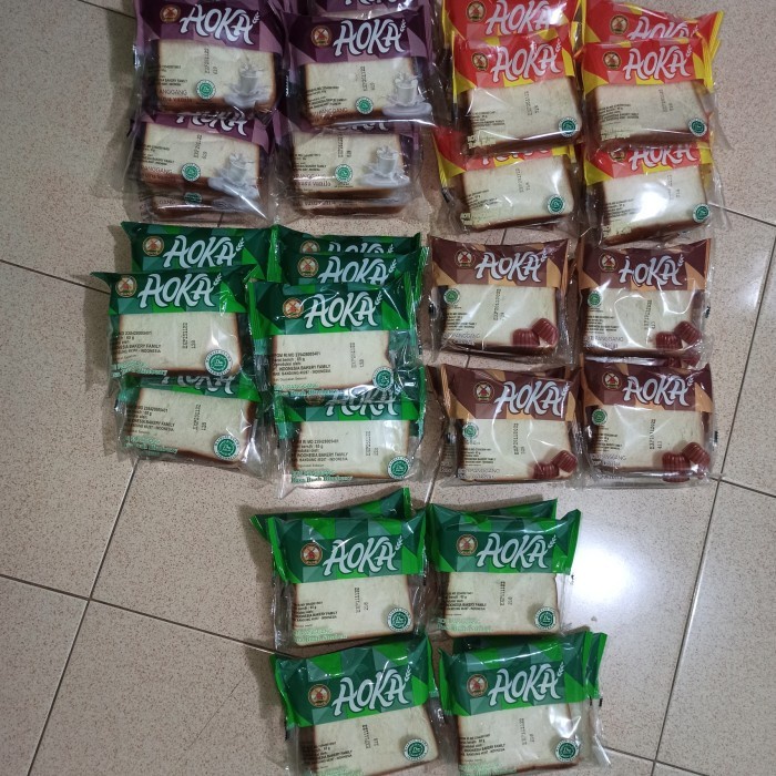 

(TopSeller) Aoka Roti panggang Roti Viral super lembut